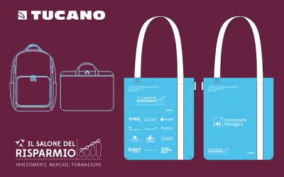 Tucano has created the official shopper for the IX edition of the Salone del Risparmio