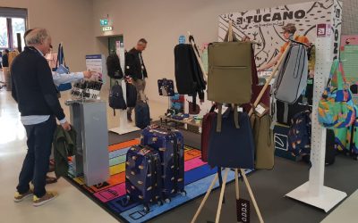 La nostra shopper ufficiale ed il nostro stand ricco di novità al SingularityU Italy Summit 2018